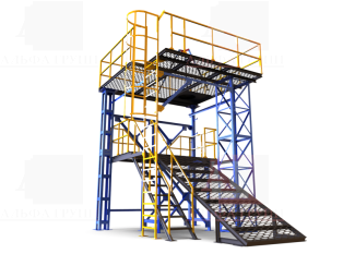 Учебно-тренировочный полигон (комплекс)  Альпинист-03. Учебно-тренировочный полигон (комплекс)  Альпинист-03.