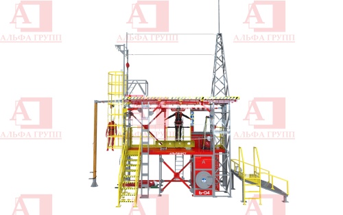 Учебно-тренировочный полигон (комплекс)  Альпинист-06-04 (РЖД).