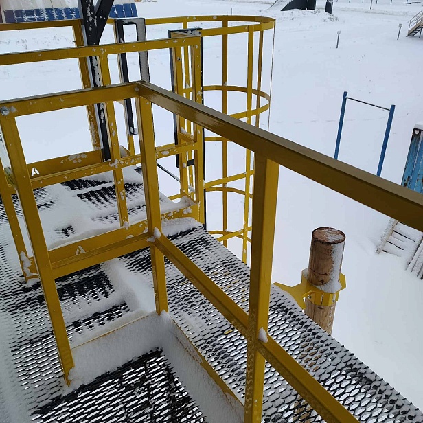 Выборгский район. ПАО "Новатэк" использует учебно-тренировочный полигон "Альпинист 03-06-2"для своих тренировок специалистов